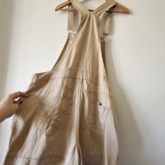 NWT Seven for all mankind the solstice khaki overalls - Picture 2 of 11